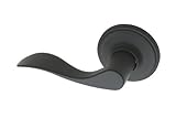Copper Creek WL2290LHBC Waverly Dummy Door Lever, Black by Copper Creek