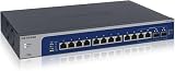 【正規品】 ネットギア NETGEAR スイッチングハブ 12ポート 10G / 5G / 2.5G / 1G (10G SFP+x2) 金属筐体 リミテッドライフタイムハードウェア保証 アンマネージプラス XS512EM-100AJS