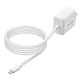 エレコム USB コンセント 充電器 20W ( USB PD対応 ) Type-Cケーブル 1.5m 一体型 ホワイト MPA-ACCP16WH