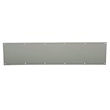 Schlage 589337 Satin Stainless-Steel Commercial Kick Plate, 8" x 34" [並行輸入品]