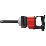 トネ(TONE) エア-インパクトレンチ(ストレートタイプ) AIS8330L 差込角25.4mm レッド 2100N・m