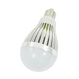 AC 85-260V 6000-6500K 12×1W LEDグローブボール電球E27ホワイトライト