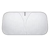 車のフロントガラスのサンバイザー 車のフロントガラスサンシェードカバー マツダ 2 3 4 アレクサ CX30 CX-4 CX5 CX-5 CX8 CX-8 CX-30 EV CX-50 CX9 CX-9 アンチカーアクセサリーに対応(145 80 SUV)