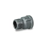 Everflow Supplies bmep0012ブラック可鍛性Extension Piece 1.5 Inch BMEP0112 1