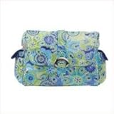 Kalencom Midi Coated Diaper Buckle Bag, Jazz Cobalt by Kalencom [並行輸入品]