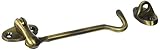 4 in Cabin Swivelドアフック、ソリッド真鍮 CHK4U5 1