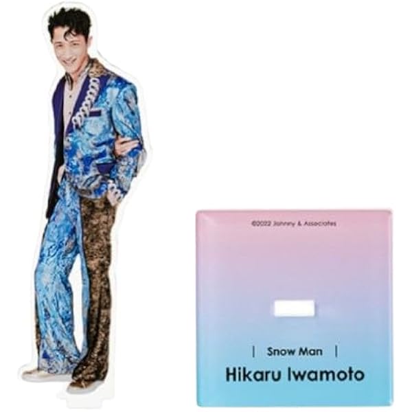 Amazon.co.jp: 岩本照 SnowMan 1st Anniversary ステッカー缶