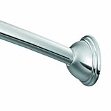 Moen CSR2160CH 54 in. to 72 in. Adjustable Length Curved Shower Rod, Chrome [並行輸入品]