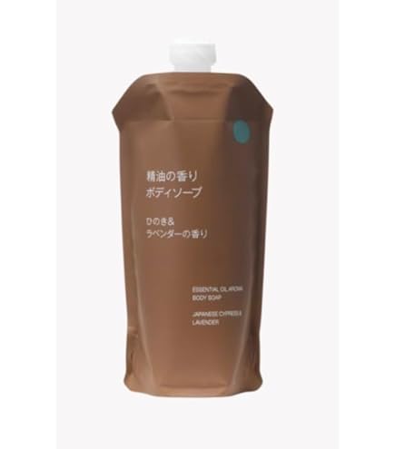 Amazon | 無印良品 精油の香り ボディソープ ひのき&ラベンダーの香り