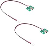 オーディオファン USBType-C コネクタ USB Type-C メス ⇔ XH 2ピン 2.54mm ピッチ 5V-3A 充電口ケーブル 修理 DIY 20cm 自作 2点