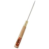若獅子 細工針 千枚通し 長桂 穴付 大 No.4