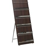 ウッドマガジンラック　５段　ワイド ＦＪｆｊ82310ｆｊｓｍ