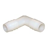 LASCO 19-9607 90-Degree Elbow Barb Fitting with 1/2-Inch Insert, Nylon by LASCO