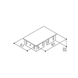 YKKAP メンテナンス部品 梁キャップ (HHK3-4956) [YK]ブラック