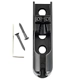Musiclily Pro 1弦/2弦 15.5mm シングルベース用ブリッジ、 ブラック
