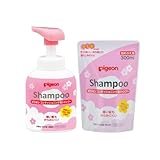 【セット買い】 ピジョン コンディショニング 泡シャンプー やさしいフローラルの香り 本体 350ml + 詰め替え用 300ml セット