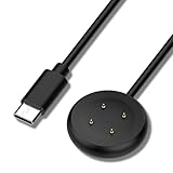 Google Pixel Watch 2 用 SpinoArmor ワイヤレスウォッチ充電器、type-C ポートワイヤレススマートウォッチ充電ケーブル、Pixel Watch 2 / Pixel Watch 用スマートウォッチ磁気充電器、スマートウォッチアクセサリー（type-C-ブラック）