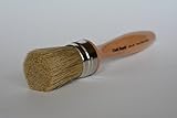 Chalk Supply Stubby Handle Wax Brush- White Bristle- Medium [並行輸入品]