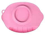 Nice Days（ナイス　ディズ）　ベビーお食事マット　シリコーン　可愛い (ピンク)