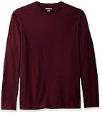 [Amazon Essentials] Tシャツ スリムフィット 長袖 メンズ バーガンディ L