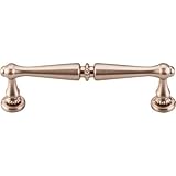 Top Knobs M1857 Edwardian Collection 3.75 Inch Center Handle Cabinet Pull, Brushed Bronze Finish [並行