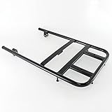 R-SPACE スーパーカブ/クロスカブ C110 CC110 用 オーバー リアキャリアブラック カブ キャリア リヤキャリア 延長 ボックス タンデムシート ピリオンシート フック オーバーキャリア オーバーリアキャリア スーパーカブ カブ カスタムパーツ