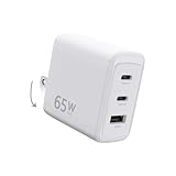 PD充電器 65W type-c 高速充電 急速充電器 (小型/軽量/折り畳み式/GaN) USBコンセント AC電源アダプター 3ポート コンパクト 携帯便利 出張·旅行 PD/QC/AFC/FCP/PPS PSE適合