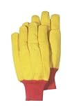 HandMaster Chore手袋フリースメンズLargeニットゴールド