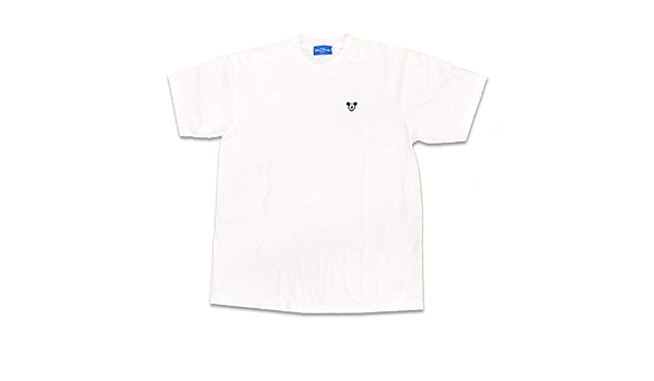 Amazon Co Jp ｔシャツ ワンポイントミッキー 白 ｌ ミッキー マウス ディズニー ユニセックス 半袖 シンプル 洋服 服 ウェア 大人 友達 お揃い リゾート限定 服 ファッション小物