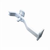 Prime Line s4444ホワイトプラスチック引き出しキャッチ3カウント