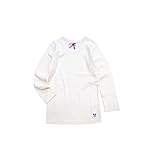 【KUT】コットンフライス長袖Tシャツ キッズ 男の子 女の子 ボーダー 無地 韓国子供服のマリンキャッスル100cm110cm120cm130cm 100cm クリーム