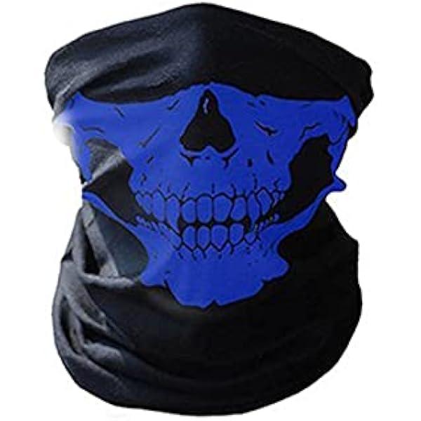 Amazon.co.jp: [EZSelect] スカル フェイス マスク ネック