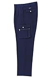 SOWA(ソーワ) ツータックエコカーゴパンツ ネイビー 100サイズ EC9228