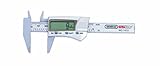 General Tools 1433 Fraction Plus Digital Fractional Caliper, Carbon Fiber, 3-Inch [並行輸入品]