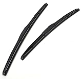 アズーリプロデュース エアロワイパー N-BOX JF3 JF4 H29.9～R2.12 運転席：475mm 助手席：425mm ワイパーブレード 2本 グラファイト加工 (TN170)