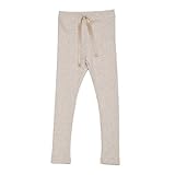 (ティッタン) TTITTANG 子供服 うごきやすい ナチュラル レギンス 全3色 女の子 ガール キッズ ベビー ( アイボリー / 90 )