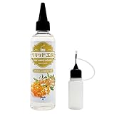 プルプラ 国産 電子タバコ リキッド アロマ キンモクセイ 120ml 便利な目盛付きボトル ニードルボトル 10ml付き VAPE リキッド工房