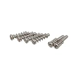 【YJB PARTS】 インチ規格サドルオクターブ調整ビス・スプリング ステンレス 6本組み