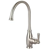 Olympia Faucets K-5440-BN Single Handle Kitchen Faucet, PVD Brushed Nickel Finish [並行輸入品]