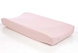 Isabella Pink Gingham Changing Pad Cover by Glenna Jean [並行輸入品]