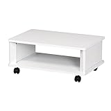 テレビ台 幅60 キャスター付き シンプル 省スペース 収納 (ホワイト) TVR-M01 WH