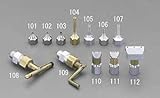 エスコ ホットメルト用ノズル(2.3mm) EA305MD-101