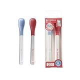 【bc babycare】 離乳食スプーン 2本セット 温度で色が変わる 温感 赤ちゃんの火傷防止 離乳食 【食品衛生法検査合格】