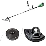 HiKOKI(ハイコーキ) 36V充電式刈払機 CG36DB(WPZ) + ナイロンコードカッタ + 飛散防護カバー セット