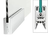 CRL Polishedステンレス9 – 1 / 2 "パッチドアレールSquaredスタイルfor 1 / 2 "ガラスロックなし