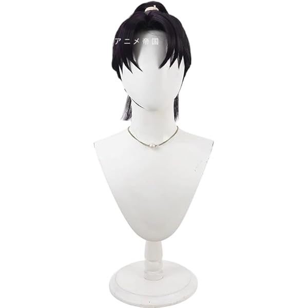 Amazon.co.jp: 忍たま乱太郎 潮江文次郎 コスプレウィッグ ネット付き