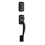 Kwikset 800AVH LIP 11P SMT RCAL RCS Avalon Single Cylinder Handleset, Exterior Only, Venetian Bronze