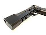 コンペンセイターver.5 東京マルイ ベレッタ M9A1ガスガン用 カスタムパーツ アンダーバレルレール サプレッサー サイレンサー 消音機 マズル フラッシュハイダー エアガン
