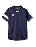 [ニューバランス] メンズ 半袖ドライTシャツ サッカー スポーツ ゲームシャツ (JMTF0486)(JMTF0488) ネイビー/ホワイト(NVT) L