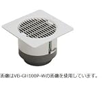 パナソニック ベンテック VB-GH100P-W/ホワイト 薄形給排気グリル(床用)(Φ100)